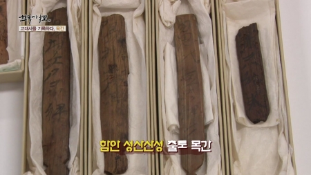 고대사를 기록하다, 목간