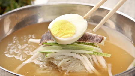우리 예술단 홀린 '평양냉면'…냉면 속 과학 이야기