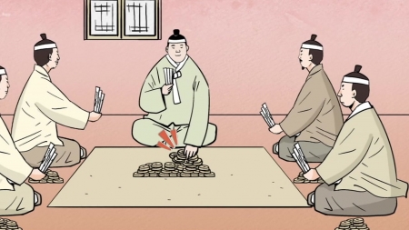 노름에서 유래된 '꼽사리끼다'