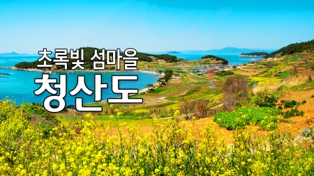 초록빛 섬마을 '청산도'