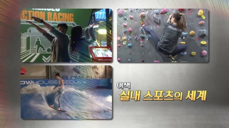 이색 실내 스포츠의 세계